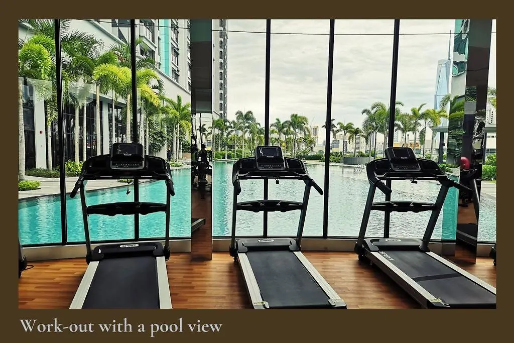 Pool Heaven Studio - 1 Mrt Stop To Trx The Exchange,Free Shuttle To Mrt Kuala Lumpur Malajzia